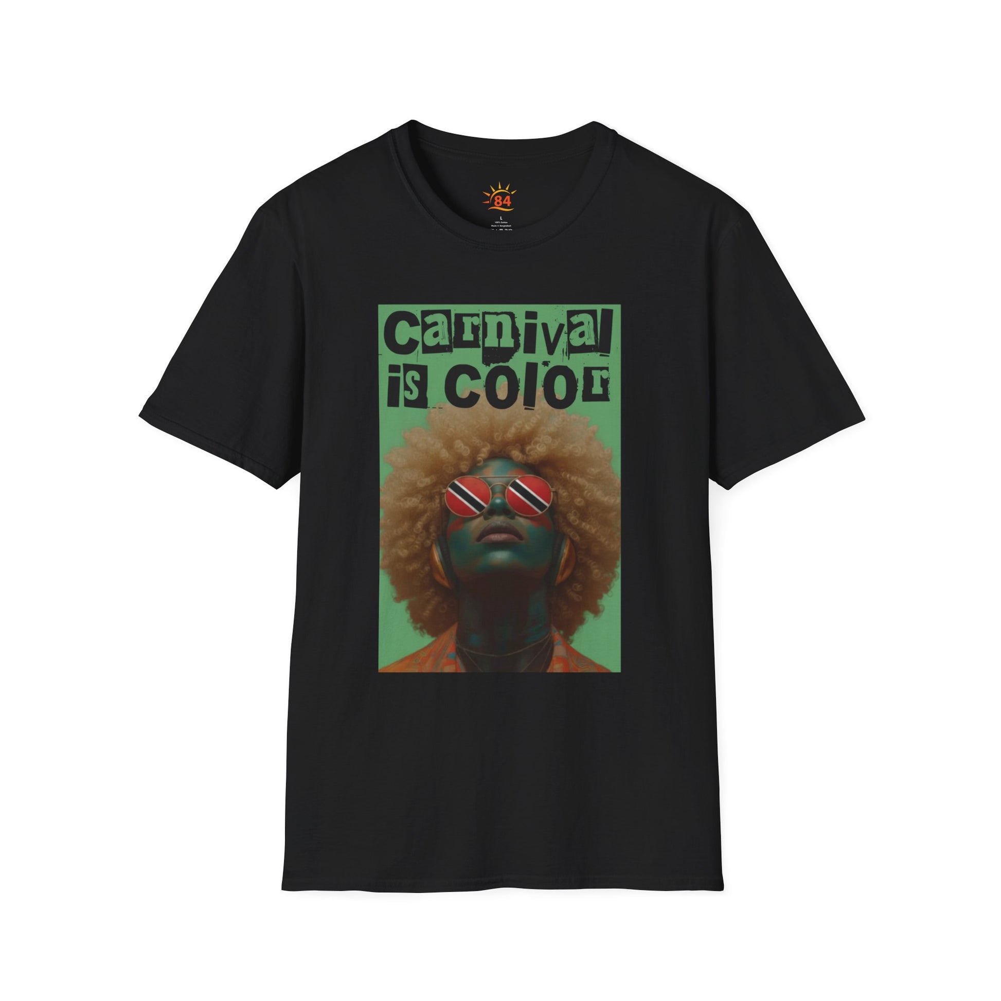 A black Carnival is Color Trinidad and Tobago t-shirt