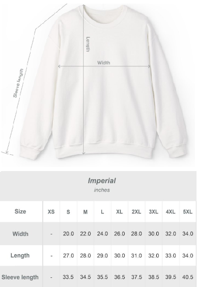 A white Addis, Ethiopia, color block,  long-sleeve sweat shirt  size guide