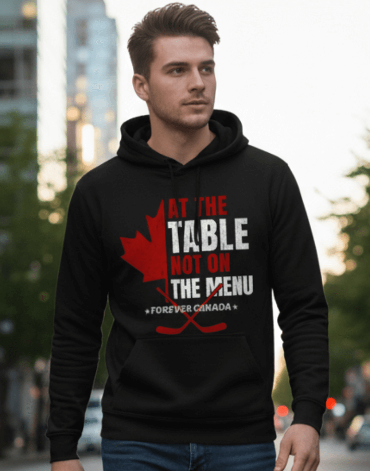Canada | We are AT THE TABLE | Graphic | Hoodie | Unisex