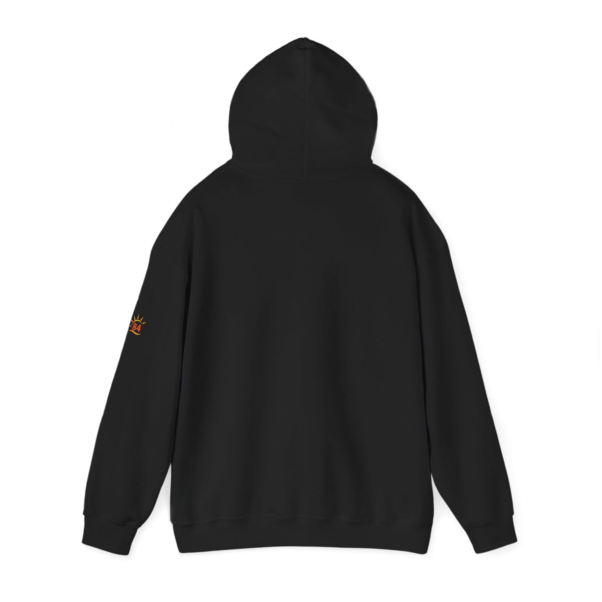 A black hoodie with 'Ethiopian Roots' flag and map design